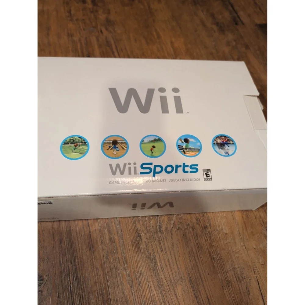 NINTENDO WII SPORTS CONSOLE OPEN BOX Wii SPORTS Used Twice.W Extra Game Etc.